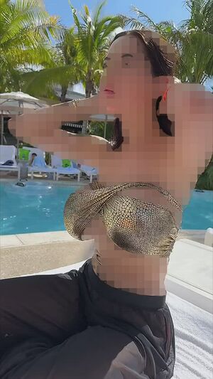 Censored Beta Big Tits Bikini Bimbo