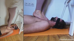 Trampling Dirty Feet Foot Fetish