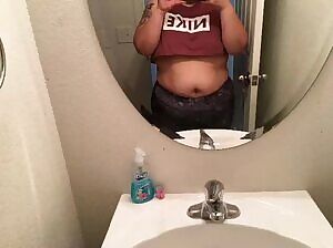 Boobs served with a side of belly 😜