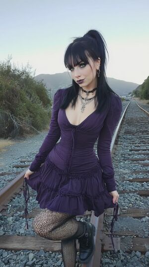 Love not Warcraft Boobs Cleavage Goth