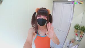 Trans Swimsuit Big Dick Cumshot Femboy