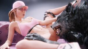 Werewolf Porn 3D Animation Cartoon Monster