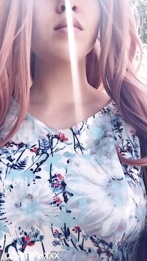 Flashing my pussy at the park always gets me wet. - More in comments.