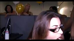 Its the nerd who sticks it in her mouth