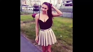 Bouncy-Bouncy, then zoom into the cleavage