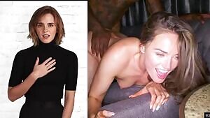 I love listening to Emma Watson's voice while I jerk off.