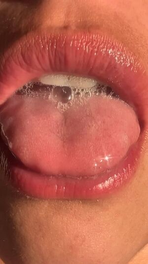 Giantess IRL Tongue Fetish Vore