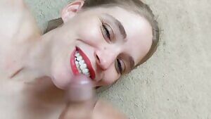 Lovely Finish for a Smokin' Cumslut