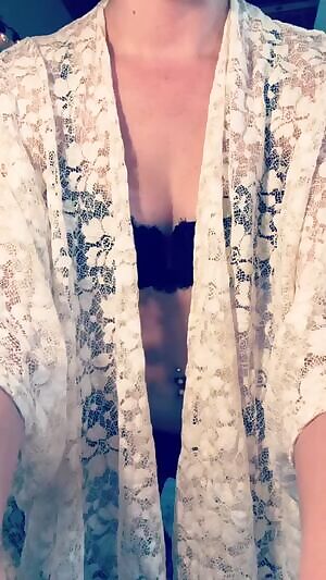 Spitting on, pinching and pulling my nipples ;)