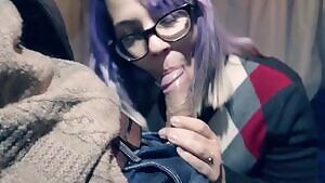 blowjob from a stranger on the train