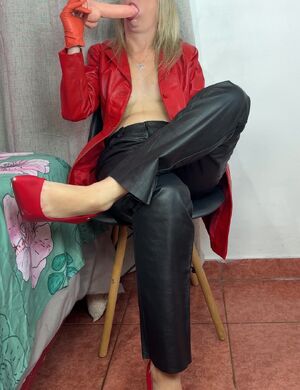 Glove Fetish Blowjob Latex Gloves Leather