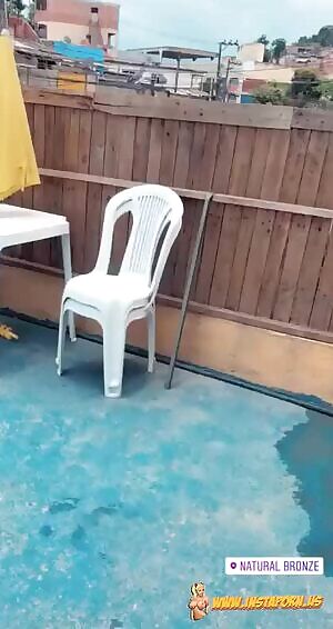 No sunscreen, just ass.