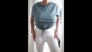Titty drop in my gym wear minus the sports bra 👍 55yo  🇦🇺