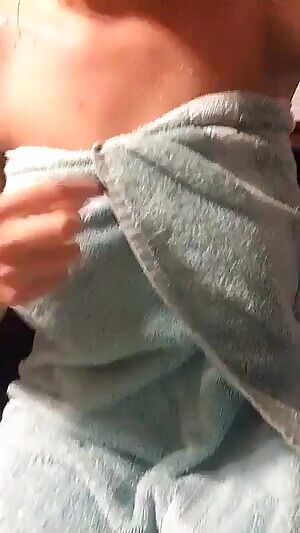 Concealed in the towel
