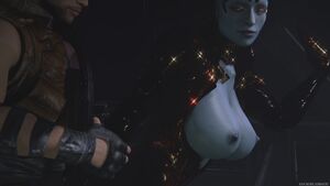 Shepard and Samara (SavageCabbage)