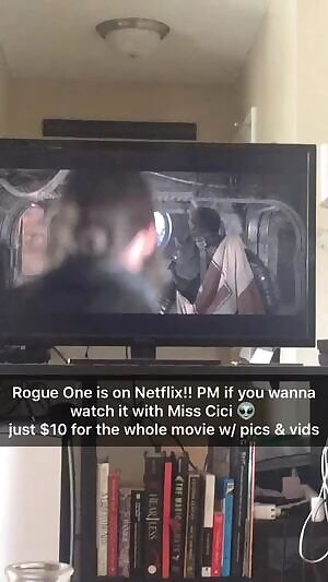 Spend over 2 hours with me for $10!! Let's watch Rogue One