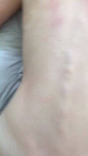 The way she grabs the sheets tho