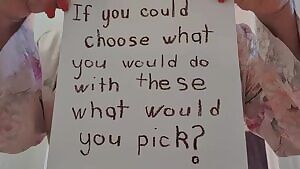 What do you choose? 😋 Xx 54yo