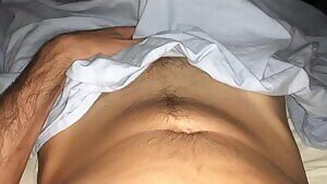 Is that a ghost under those sheets ? Nope, just my cock