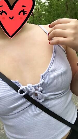 holdthemoan - it’s finally sunny here for once so i let my tit come out to play 😎