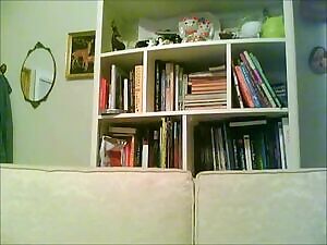 Intense self foot worship