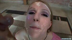 Laci Laine getting plastered