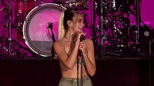 Dua Lipa performance at OnePlus Music Festival last month in Mumbai, India