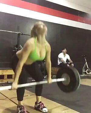 Allison Bishop Bouncy Powerlifting