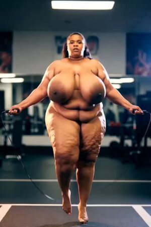 SSBBW Beauties Ai Generated BBW Bouncing Tits