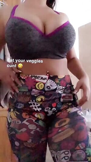Eat your veggies cunt