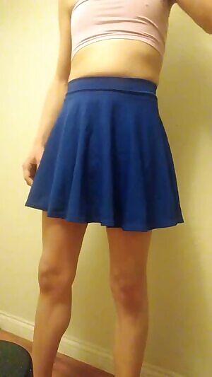 Surprise in my skirt