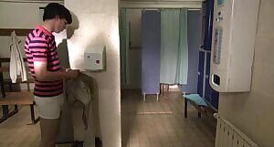 I used to jerk to this scene from Skins of sexy Siwan Morris coming out the shower thinking I was the guy watching.