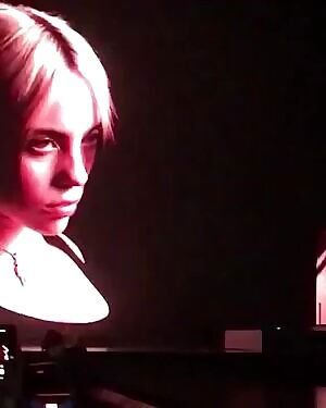 I want to cum all over Billie Eilishs 18 year old tits