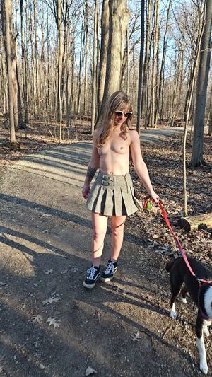 Cold & Snow Amateur Blonde Exhibitionism