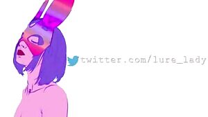 Sexy Teen Tight ANAL Amateur Creampie Purple Bitch