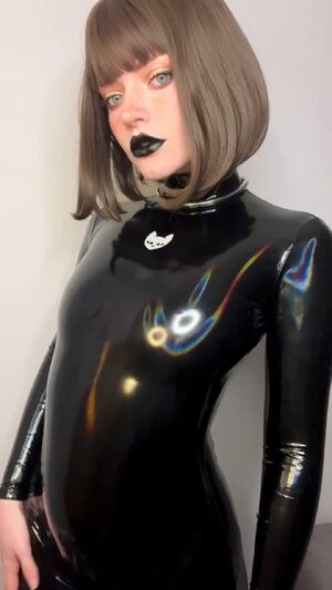 Shiny Catsuit Latex Rubber Spandex