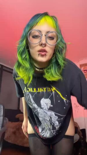 Ass Clap Angel Youngs Glasses Goth