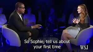 Sophie Turner talking about her first time