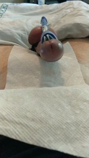 Minimal Contact Cum Big Dick Cumshot