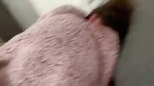 White girl wakes up to LOUD backshots