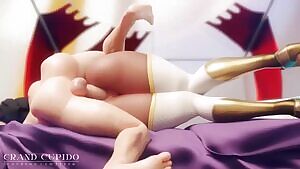 Symmetra Fast And Furious Anal Pounding Tight Ass Fat Legs Cum