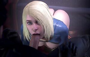 Supergirl blowjob