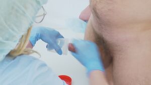 Medical Gloves Amateur Cum Cumshot Handjob