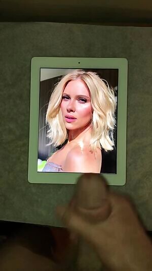 Scarlett Johansson cumtribute