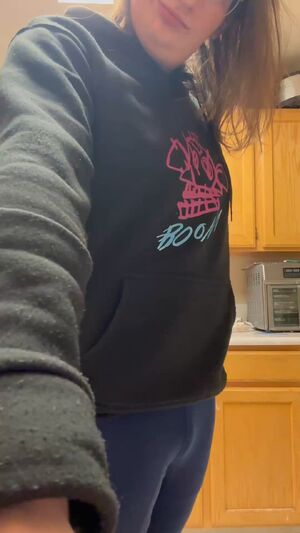 Enby Sluts Ass Femboy Leggings Spreading