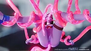 Widowmaker Fucked By Tentacles