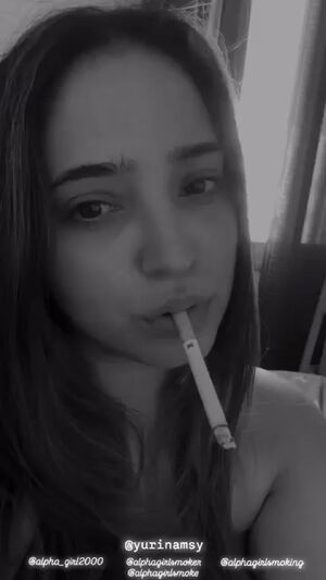 Cigar fetish Curvy Smoking Spanish