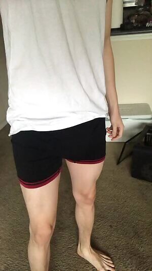 Roommates are gone, time to let loose.