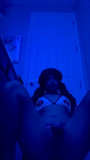 Sissy Chastity Anal BBC Dildo Homemade