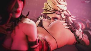 Lesbian Hentai 3D Age Gap Animation